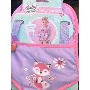 Pink & Purple Fox Baby Carrier for Kids A17